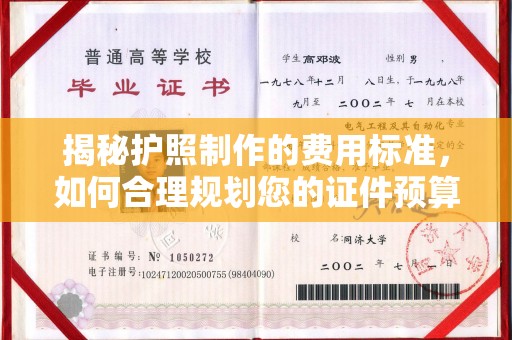 宝清揭秘护照制作的费用标准，如何合理规划您的证件预算？