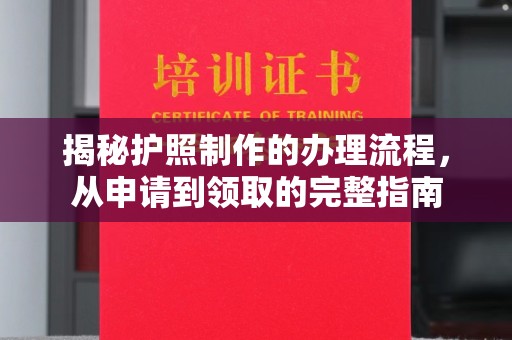 宝清揭秘护照制作的办理流程，从申请到领取的完整指南