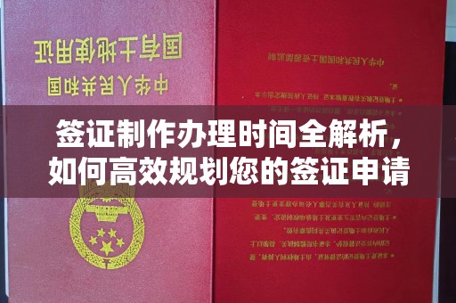 宝清签证制作办理时间全解析，如何高效规划您的签证申请流程